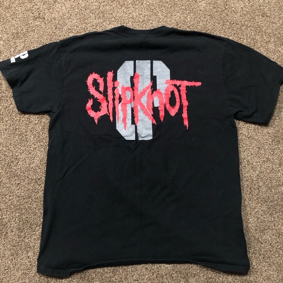 Brooklyn Projects Slipknot Red Ghost Shirt Men's Size Large - Picture 2 of 4